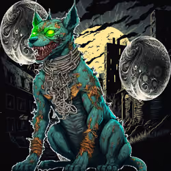 Mutant Feline Collars Official #1739
