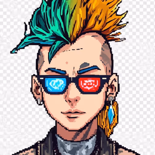 Punk Cyber Kidz by Linda