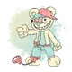 864