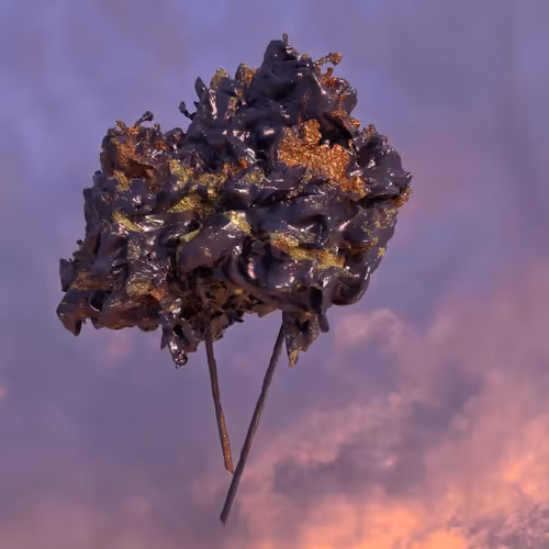 Sky sculpture (Peonies/Vienna May 19, 20:34 CEST) #4/5