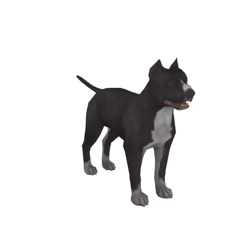Polka City 3d Asset