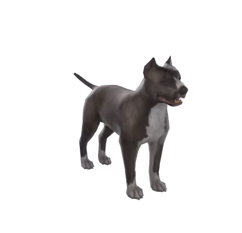 Polka City 3d Asset