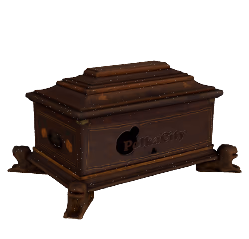 Polka City 3d Asset