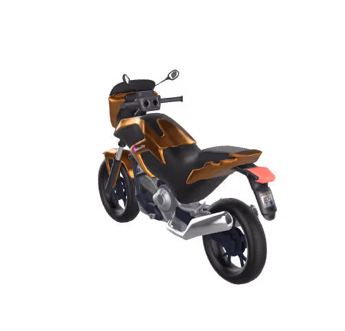 Polka City 3d Asset