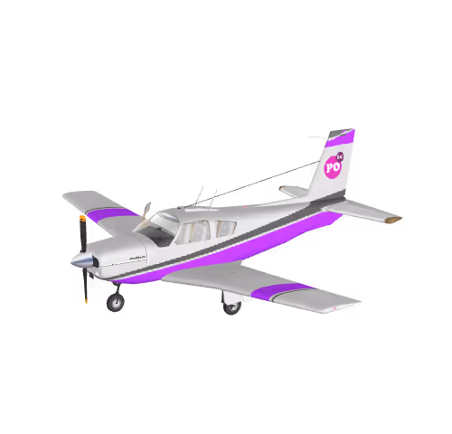 Polka City 3d Asset