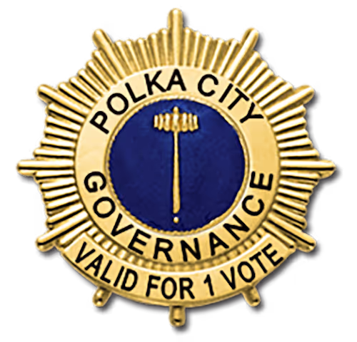 Polka City 3d Asset