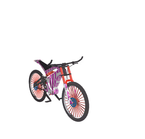 Polka City 3d Asset