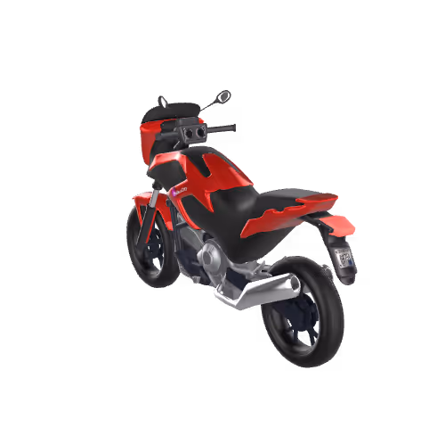 Polka City 3d Asset