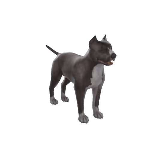 Polka City 3d Asset