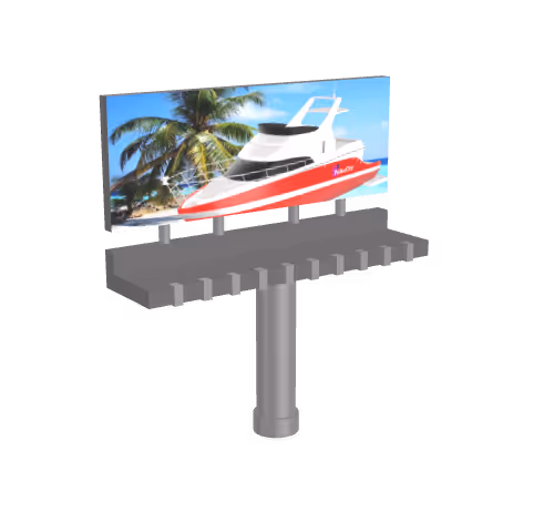 Polka City 3d Asset