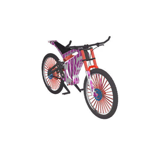 Polka City 3d Asset