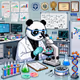 Scientist Panda