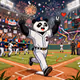 Baseball Panda – Home Run Celebration