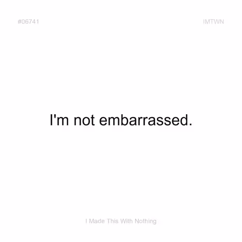 I Made This With Nothing #06741