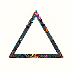 CYBERPUNK SCORCHED FIRE RUNE