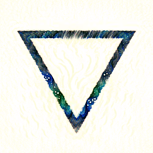 WATERCOLOR WAVES WATER RUNE