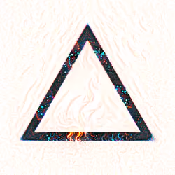 ABSTRACT FLAMES FIRE RUNE