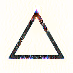 DRIPPING BURNING FIRE RUNE