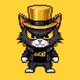 #042 - Golden Prestige Top Hat