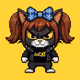 #078 - Plaid Bow Twintails