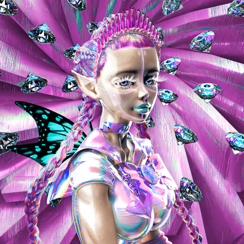 Glitch Girl #893
