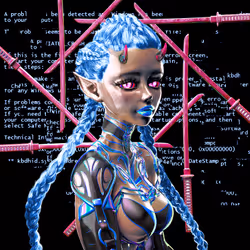 Glitch Girl #1214
