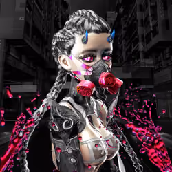 Glitch Girl #1258