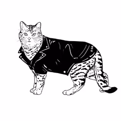 The Sad Cat #3670