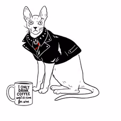 The Sad Cat #3391