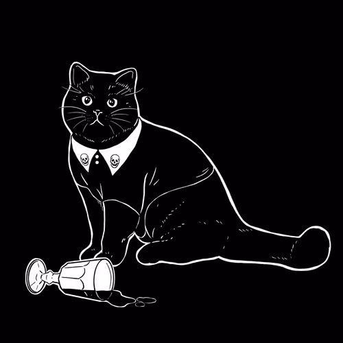 The Sad Cat #2543