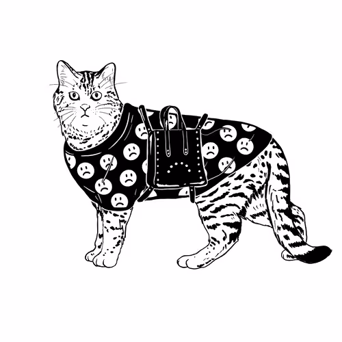 The Sad Cat #2945