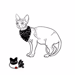 The Sad Cat #1150
