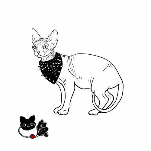 The Sad Cat #1150