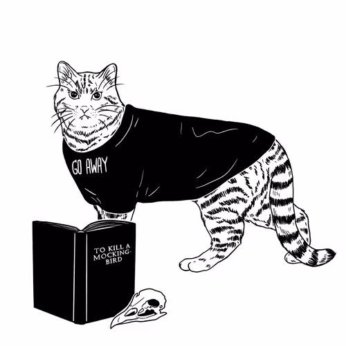 The Sad Cat #3659