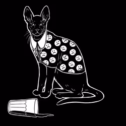 The Sad Cat #2074