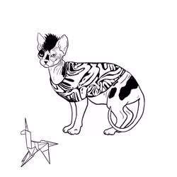 The Sad Cat #3010