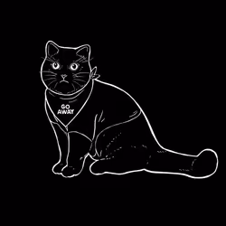 The Sad Cat #6668