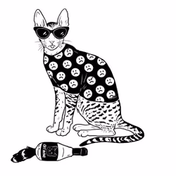 The Sad Cat #4103