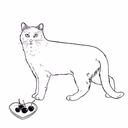 The Sad Cat #4932
