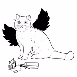 The Sad Cat #4396