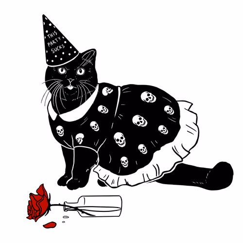 The Sad Cat #2228