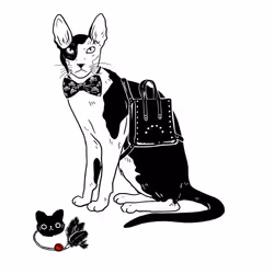 The Sad Cat #3684
