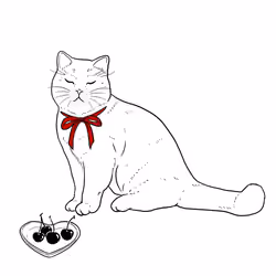 The Sad Cat #6695