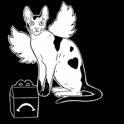 The Sad Cat #3805