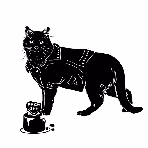 The Sad Cat #5486