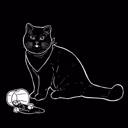 The Sad Cat #6947