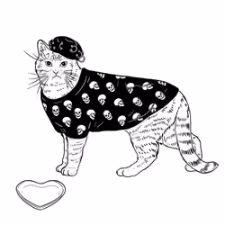 The Sad Cat #3255