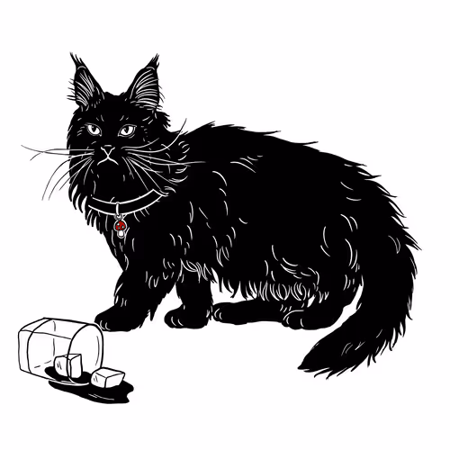 The Sad Cat #5738