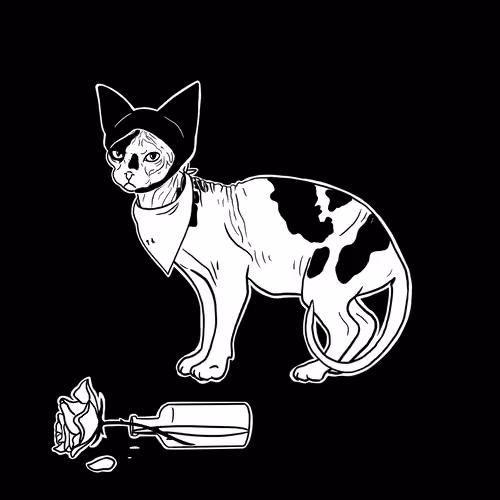 The Sad Cat #3828