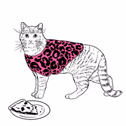 The Sad Cat #4182